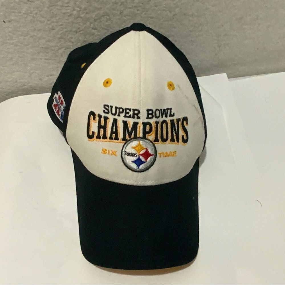 Steelers six Time Super Bowl Champions Hat